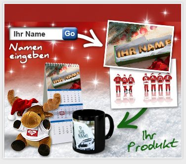 Magicname-Weihnachtsshop